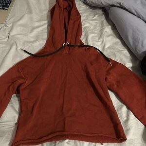 garage cropped hoodie